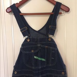 MEGA SALE! Vintage Key Bib Overalls